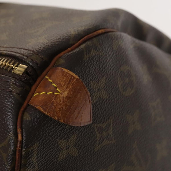 LOUIS VUITTON Monogram Keepall 55 Boston Bag M41424 LV Auth 118039