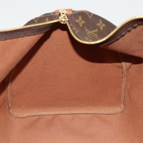 LOUIS VUITTON Monogram Keepall 55 Boston Bag M41424 LV Auth 118039