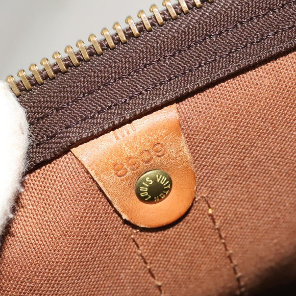 LOUIS VUITTON Monogram Keepall 55 Boston Bag M41424 LV Auth 118039