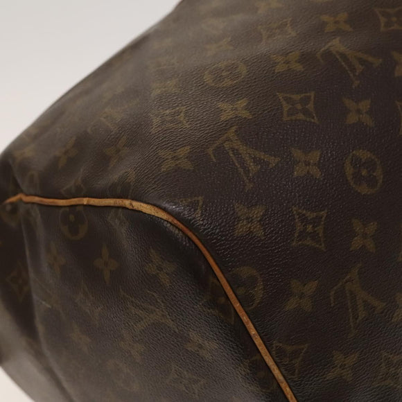 LOUIS VUITTON Monogram Keepall 55 Boston Bag M41424 LV Auth 118042
