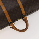 LOUIS VUITTON Monogram Keepall 55 Boston Bag M41424 LV Auth 118042-7