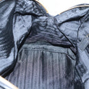 PRADA Chain Shoulder Bag Nylon Black Gold Auth 118044-22