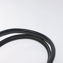 FENDI Zucchino Canvas Hand Bag Navy Silver Auth 118049-8