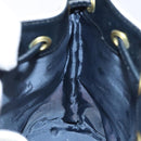 MCM Logogram Vicetos Shoulder Bag PVC Leather White Gold Auth 118053-18