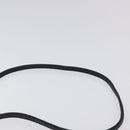 MCM Logogram Vicetos Shoulder Bag PVC Leather White Gold Auth 118053-8