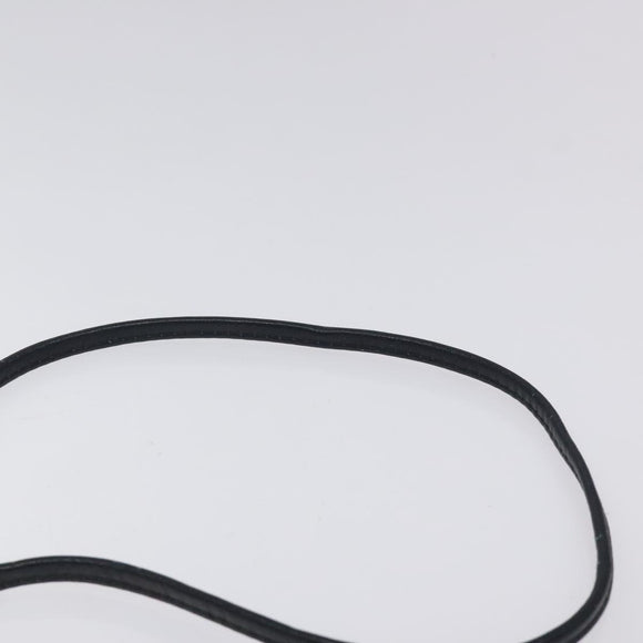 MCM Logogram Vicetos Shoulder Bag PVC Leather White Gold Auth 118053