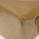 LOUIS VUITTON Monogram Vernis Reade PM Hand Bag Noisette M91334 LV Auth 118057-15