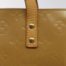 LOUIS VUITTON Monogram Vernis Reade PM Hand Bag Noisette M91334 LV Auth 118057-10