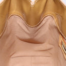 LOUIS VUITTON Monogram Vernis Reade PM Hand Bag Noisette M91334 LV Auth 118057-19