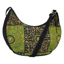 VERSACE Shoulder Bag Canvas Green Auth 118063-1