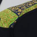 VERSACE Shoulder Bag Canvas Green Auth 118063-15