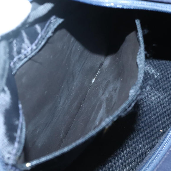 VERSACE Shoulder Bag Canvas Green Auth 118063