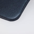 LOUIS VUITTON Monogram Empreinte Pochette Cles Celest M80900 LV Auth 118067-15