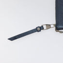 LOUIS VUITTON Monogram Empreinte Pochette Cles Celest M80900 LV Auth 118067-9