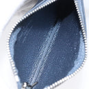 LOUIS VUITTON Monogram Empreinte Pochette Cles Celest M80900 LV Auth 118067-10