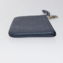 LOUIS VUITTON Monogram Empreinte Pochette Cles Celest M80900 LV Auth 118067-3