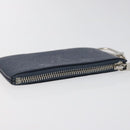 LOUIS VUITTON Monogram Empreinte Pochette Cles Celest M80900 LV Auth 118067-5