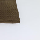 Salvatore Ferragamo Shoulder Bag Canvas Beige Gold Auth 118078A-16