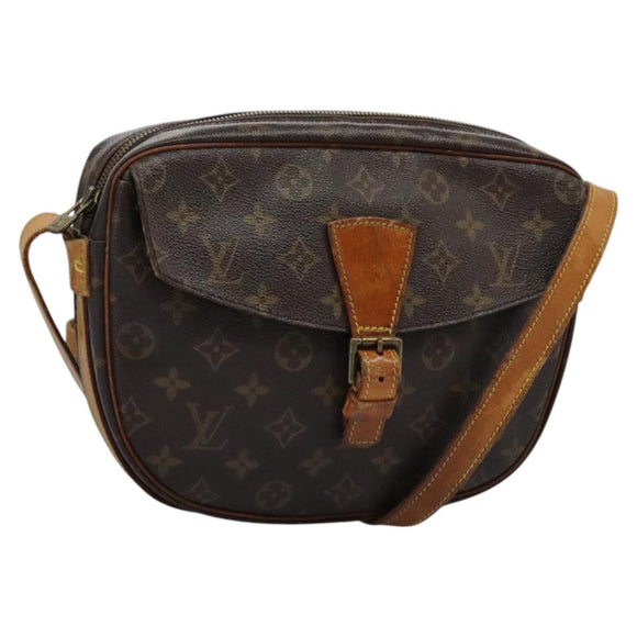 LOUIS VUITTON Monogram Jeune Fille GM Shoulder Bag M51225 LV Auth 118095