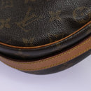 LOUIS VUITTON Monogram Jeune Fille GM Shoulder Bag M51225 LV Auth 118095-19