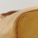 LOUIS VUITTON Monogram Vernis Houston Hand Bag Beige M91004 LV Auth 118102-9