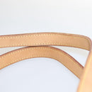 LOUIS VUITTON Monogram Vernis Houston Hand Bag Beige M91004 LV Auth 118102-8