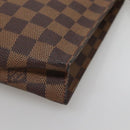 LOUIS VUITTON Damier Ebene Poche Toilette 26 Pouch N47543 LV Auth 118103-7