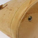 LOUIS VUITTON Nomad leather Bucket PM Shoulder Bag Beige M85001 LV Auth 118104-14