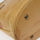 LOUIS VUITTON Nomad leather Bucket PM Shoulder Bag Beige M85001 LV Auth 118104-16
