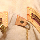 LOUIS VUITTON Nomad leather Bucket PM Shoulder Bag Beige M85001 LV Auth 118104-12