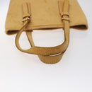 LOUIS VUITTON Nomad leather Bucket PM Shoulder Bag Beige M85001 LV Auth 118104-7