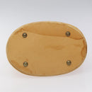 LOUIS VUITTON Nomad leather Bucket PM Shoulder Bag Beige M85001 LV Auth 118104-5