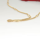 GUCCI Chain Shoulder Bag Leather Red Gold 572375 Auth 118122-8