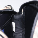 BURBERRY Nova Check Blue Label Accessory Pouch Nylon Beige Auth 118129-18