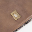 CHANEL Matelasse Chain Shoulder Bag Coated Canvas Beige CC Auth 118136A-21