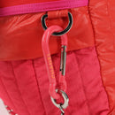 CHANEL Chain Backpack Nylon Pink Silver CC Auth 118138AM-17