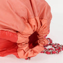 CHANEL Chain Backpack Nylon Pink Silver CC Auth 118138AM-6