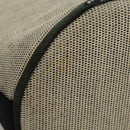 HERMES Sakso Hand Bag Canvas Gray Auth 118151-14