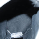 HERMES Sakso Hand Bag Canvas Gray Auth 118151-11