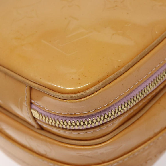 LOUIS VUITTON Monogram Vernis Wooster Bag Marshmallow Pink M91037 Auth 118154