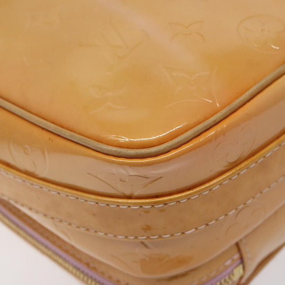LOUIS VUITTON Monogram Vernis Wooster Bag Marshmallow Pink M91037 Auth 118154