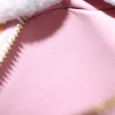 LOUIS VUITTON Monogram Vernis Wooster Bag Marshmallow Pink M91037 Auth 118154-18