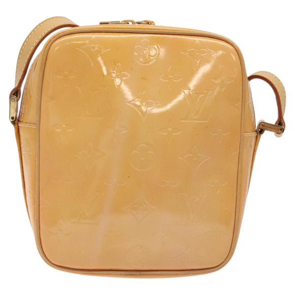 LOUIS VUITTON Monogram Vernis Wooster Bag Marshmallow Pink M91037 Auth 118154