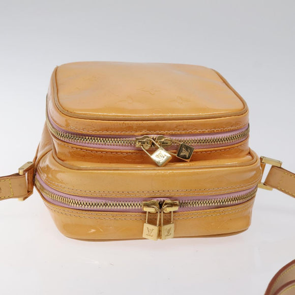 LOUIS VUITTON Monogram Vernis Wooster Bag Marshmallow Pink M91037 Auth 118154