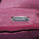 BURBERRY Nova Check Tote Bag Canvas Beige Gold Auth 118162-18