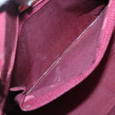 BURBERRY Nova Check Tote Bag Canvas Beige Gold Auth 118162-12