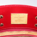 LOUIS VUITTON Monogram Vernis Reade PM Hand Bag Pomme D'amour M91990 Auth 118174-17