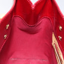 LOUIS VUITTON Monogram Vernis Reade PM Hand Bag Pomme D'amour M91990 Auth 118174-19