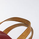 LOUIS VUITTON Monogram Vernis Reade PM Hand Bag Pomme D'amour M91990 Auth 118174-8