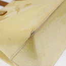 LOUIS VUITTON Monogram Vernis Reade PM Hand Bag Perle M91336 LV Auth 118175-14